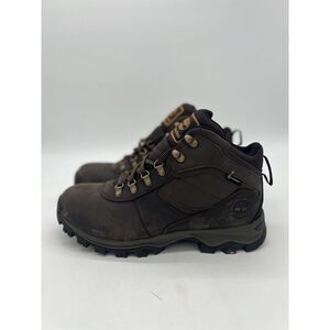 Timberland Men’s Mt. Maddsen Mid Waterproof Hiking Boots Brown NWOB Size 12 Wide